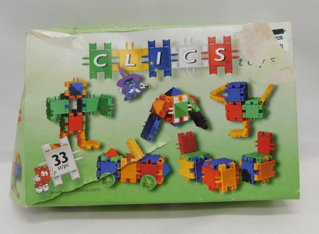 Clics Toys 20+ Pieces (Box Damaged/Sealed)