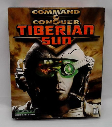 Command & Conquer Tiberian Sun + Big Box Manual & Reference Guide PC CD