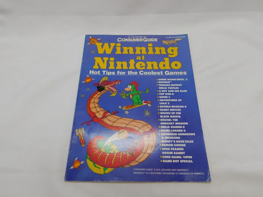 Consumer Guide Winning At Nintendo 1990