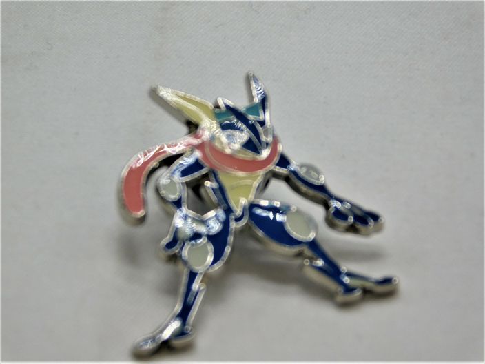 Load image into Gallery viewer, Pokemon TCG Detective Pikachu Greninja Pin from GX Case File Box
