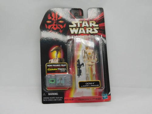 STAR WARS Episode 1 Battle Droid OOM-9 Figure Commtech Chip 1998 Hasbro