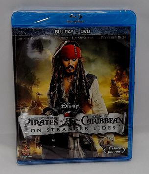 Pirates Of The Caribbean: On Stranger Tides 2011 Blu-Ray + DVD Combo Pck
