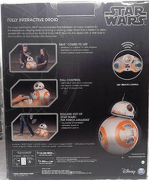 Load image into Gallery viewer, Spin Master Star Wars BB-8 Fully Interactive Droid - White/Orange
