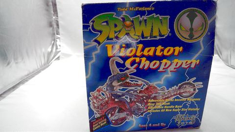 Load image into Gallery viewer, Spawn Violator Chopper Motorcyle - Todd McFarlane Figure Toys Vintage 1995
