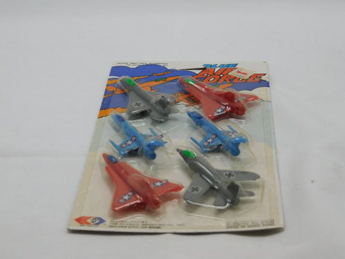 Blue Air Force 6 Pack Planes