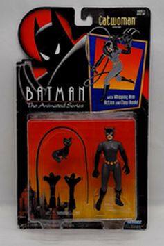 Load image into Gallery viewer, Vintage Batman the Animated Series Catwoman Action Figure Toy 1993 KENNER
