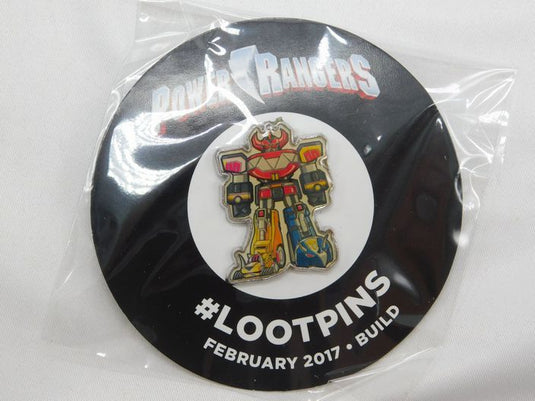 Official Loot Crate Exclusive Lootpins Pin Badge: Power Rangers Build Megazord