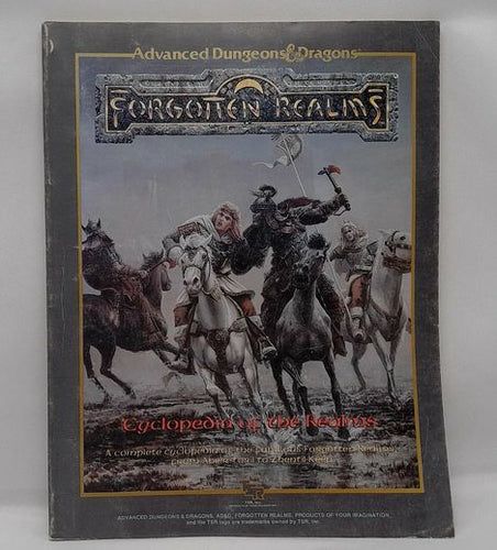 Advanced D&D Forgotten Realms Cyclopedia Of The Realms 1987