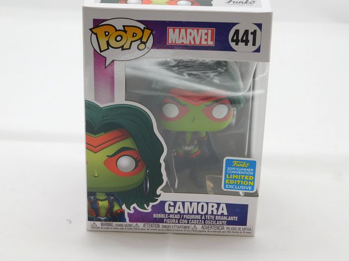 Load image into Gallery viewer, Funko Marvel Pop! Gamora Bobble-Head Figure Summer Convention Exclusive #441 NEW

