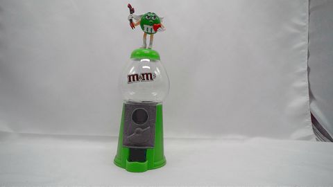 Load image into Gallery viewer, M&amp;M&#39;s Ms.Green Cupid Candy Dispenser Gumball Machine Style (Pre-Owned/No Box)
