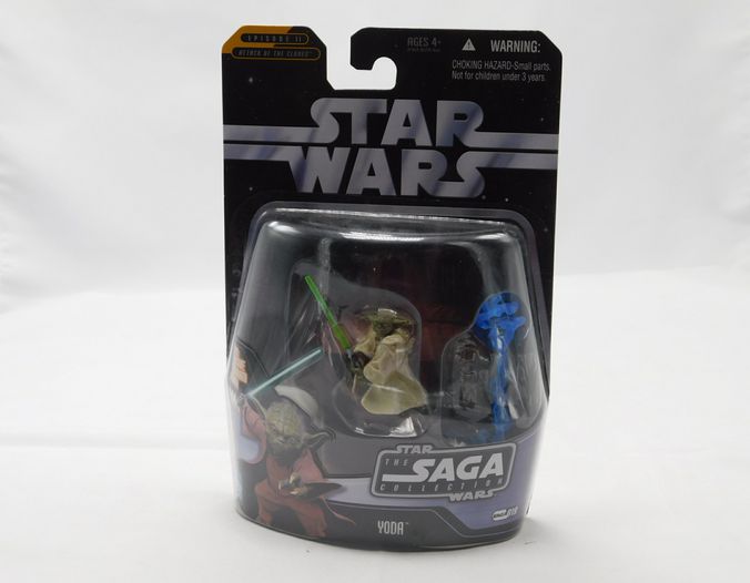 Load image into Gallery viewer, Star Wars-Attack of the Clones-The Saga Collection: YODA Action Figure 2006
