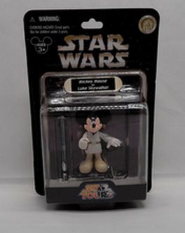 Star Wars Disney Parks Star Tours Mickey Mouse as Jedi Luke Skywalker Figure