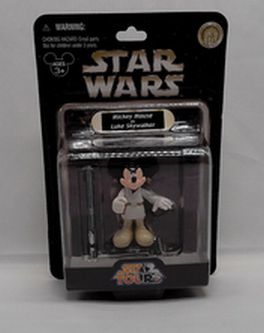 Load image into Gallery viewer, Star Wars Disney Parks Star Tours Mickey Mouse as Jedi Luke Skywalker Figure
