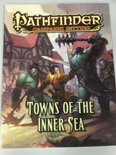 TOWNS OF THE INNER SEA Pathfinder Campaign 2013 Paizo SC OOP