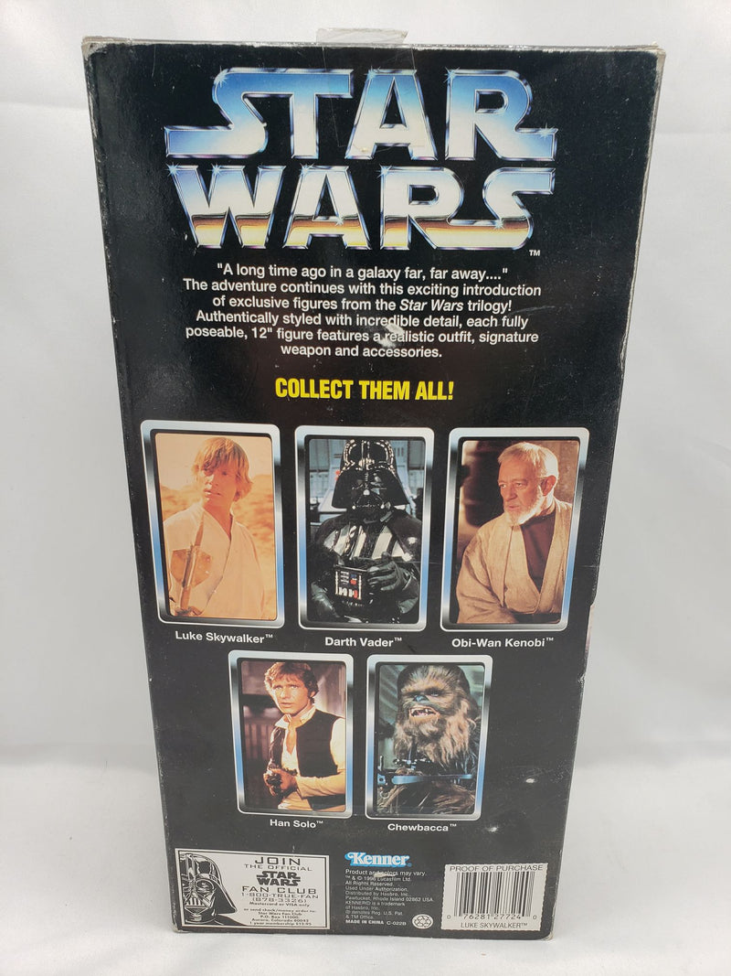 Load image into Gallery viewer, Star Wars Collector Series Luke Skywalker Action Figure 12&quot; Kenner 1996 NIB
