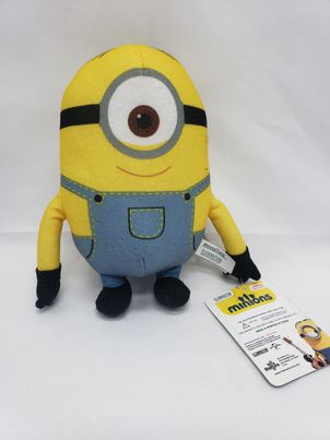 Load image into Gallery viewer, Plush NWT Minions Stuart Minion Despicable Me Toy Factory
