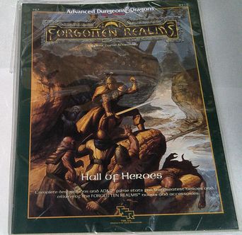 Hall Of Heroes - Forgotten Realms -FR7- AD&D 1e-1989- TSR 9252