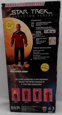 Star Trek Collectors Series: Benjamin Sisko Federation Edition Playmates Figure