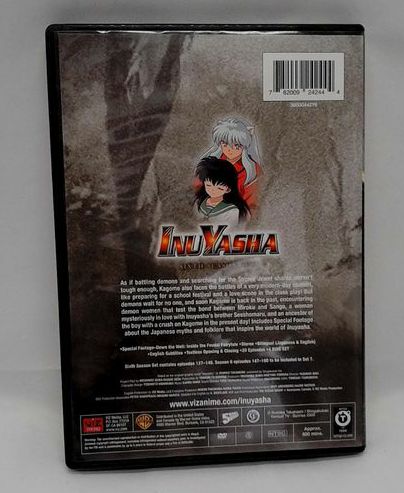 Load image into Gallery viewer, InuYasha DVD Sixth Season Set Ep. 127-146
