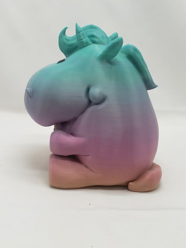 Load image into Gallery viewer, Chunky Unicorn 3D print
