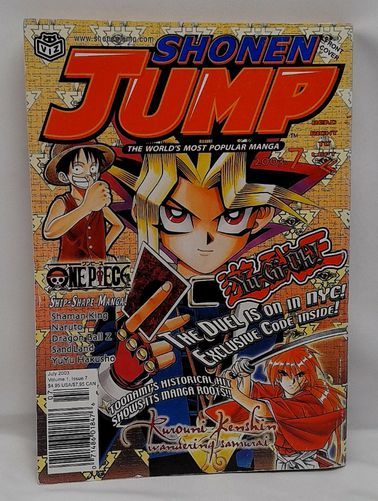 Shonen Jump Magazine July 2003 Vol. 1 Issue 7