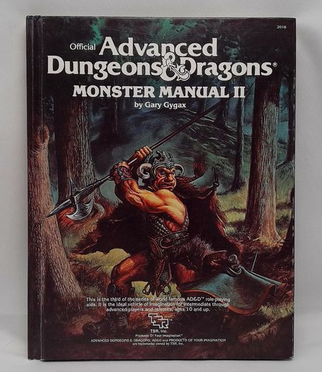 Official Advanced D&D Monster Manual II 1983 #2016