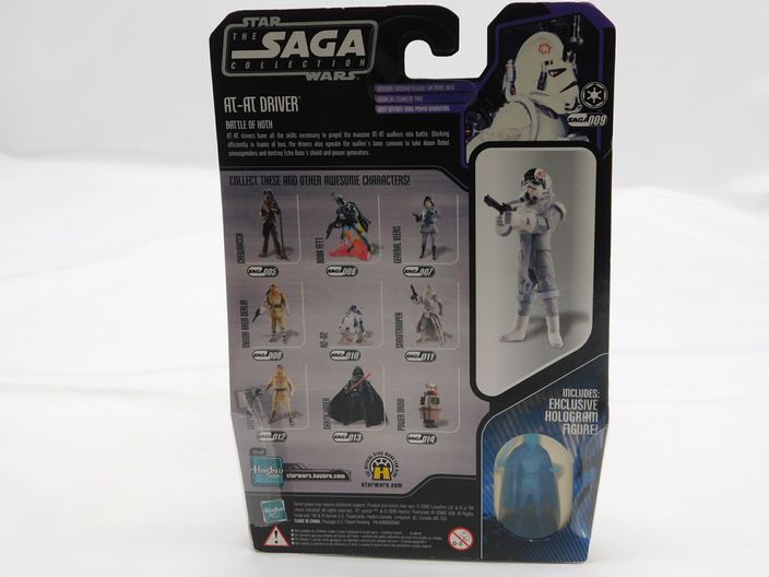 Load image into Gallery viewer, Star Wars AT-AT Driver The Saga Collection 2006 Hologram - NEW
