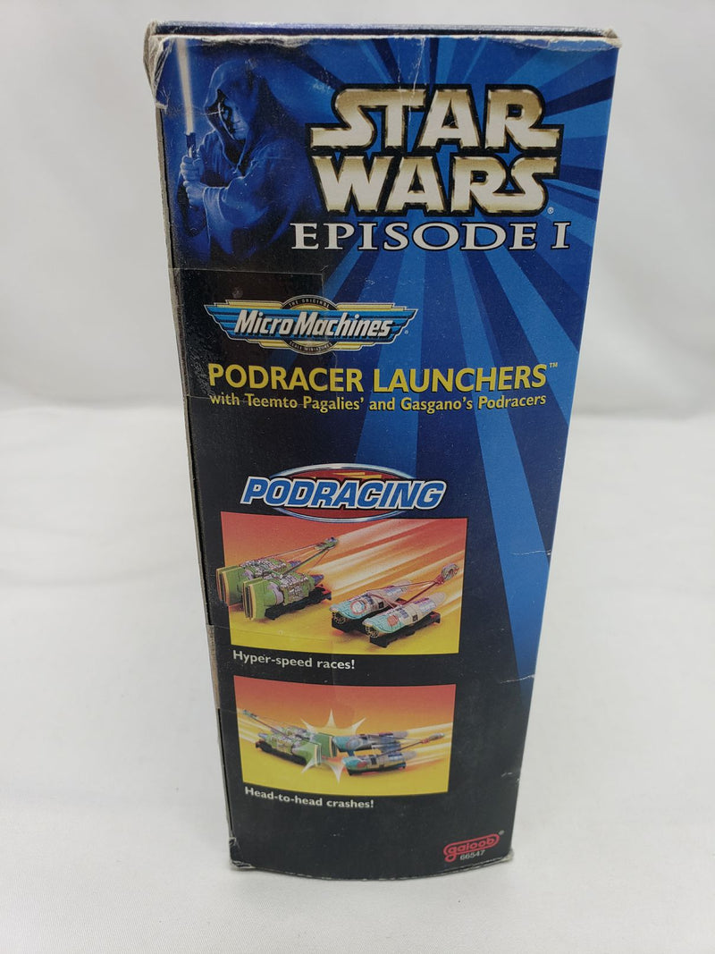 Load image into Gallery viewer, SEALED 1998 Micro Machines Star Wars Episode 1 Podracer Launchers Galoob 66547
