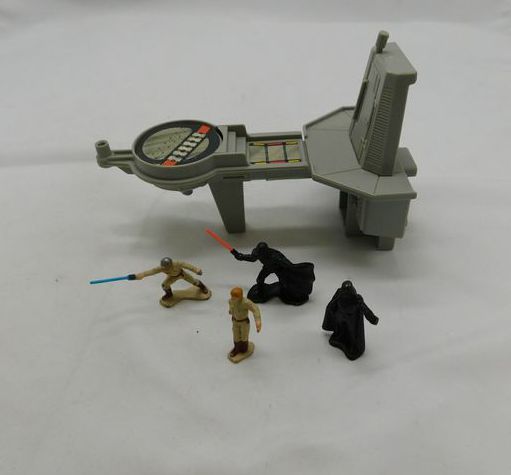 Load image into Gallery viewer, Vintage 1982 Star Wars Micro Collection Bespin Gantry Playset Complete w/Figures
