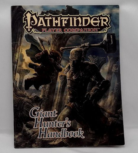 Load image into Gallery viewer, Pathfinder Player Companion Giant Hunter&#39;s Handbook 2014
