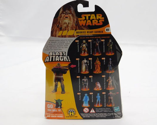 Star Wars ROTS: Wookie Wookiee Heavy Gunner: Blast Attack! #68 Collection 2 NEW