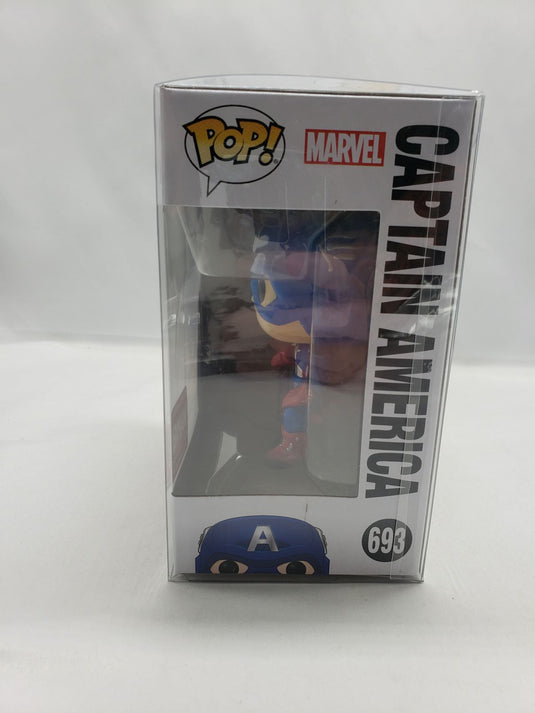 Funko Pop Marvel Collector Corps Captain America #693 Spider-Man Homecoming