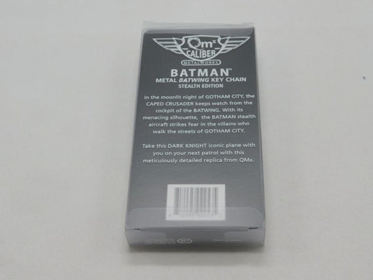 Batman Metal Batwing Key Chain Stealth Edition QMx Caliber Metalworks