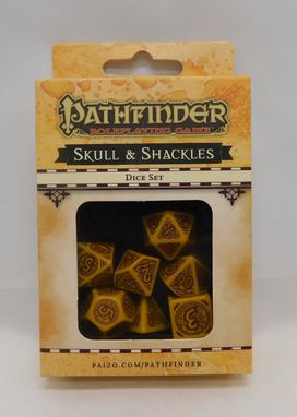 Load image into Gallery viewer, Pathfinder  Role Playing Game Skull &amp; Shackles Dice Set  (New)
