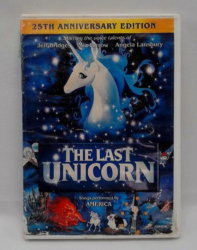 The Last Unicorn 25th Anniversary Edition 2007 DVD