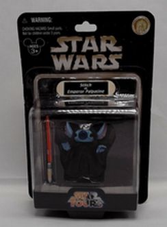 Disney Parks Star Wars Star Tours STITCH AS EMPEROR PALPATINE Figure NOC