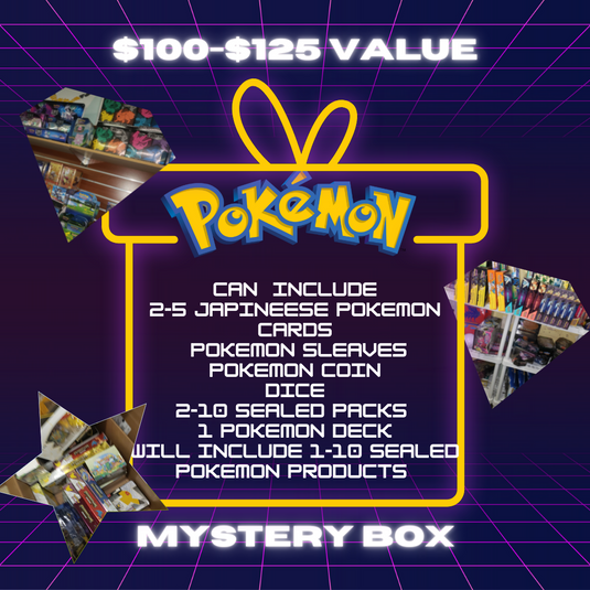 Pokemon $100-$125 value mystery box