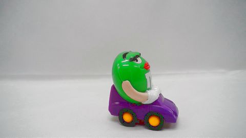 Load image into Gallery viewer, Vintage Green M&amp;M Car 1997 Burger King Toy (Pre-Owned)

