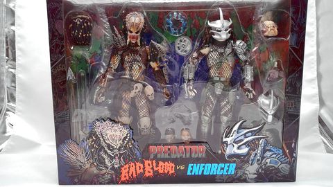 Load image into Gallery viewer, NECA Ultimate Bad Blood &amp; Enforcer 20cm Action Figure Predator - 2 Pack
