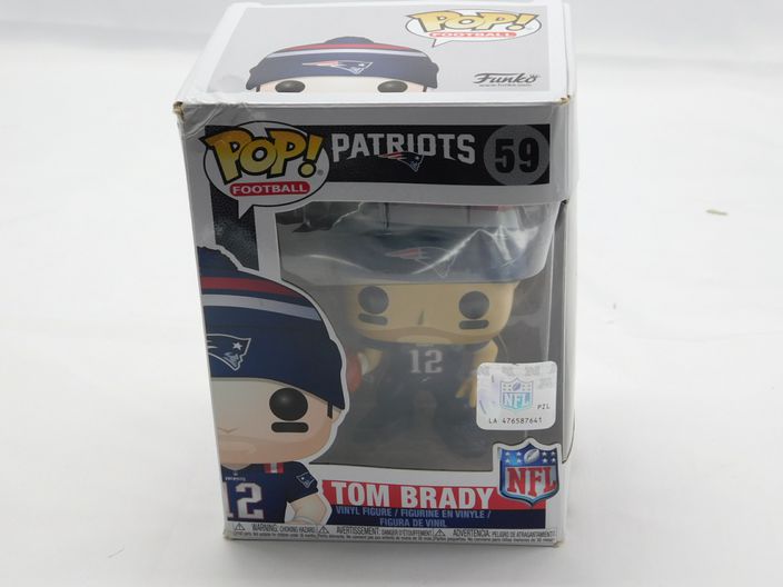 Load image into Gallery viewer, Funko Pop! Tom Brady Away White Jersey #59 Patriots Sports NFL Fanatics
