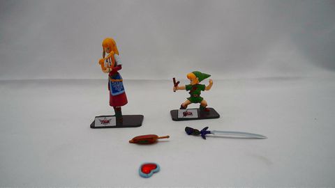 The Legend of Zelda Nintendo TOMY Figure Collection COMPLETE SET OF 6