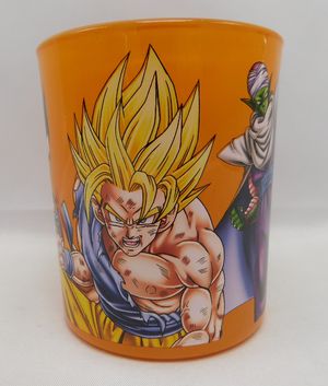 Load image into Gallery viewer, Dragon Ball Z Orange 6oz Jar with Characters (Pre-Owned)
