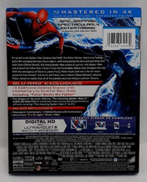 Load image into Gallery viewer, The Amazing Spider-Man 2  Blu-Ray+DVD+Digital HD (Pre-Owned)
