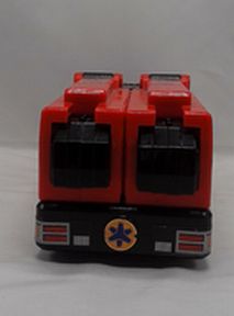 1999 Bandai Power Rangers Lightspeed Rescue Deluxe Pyro 1 Red Fire Truck