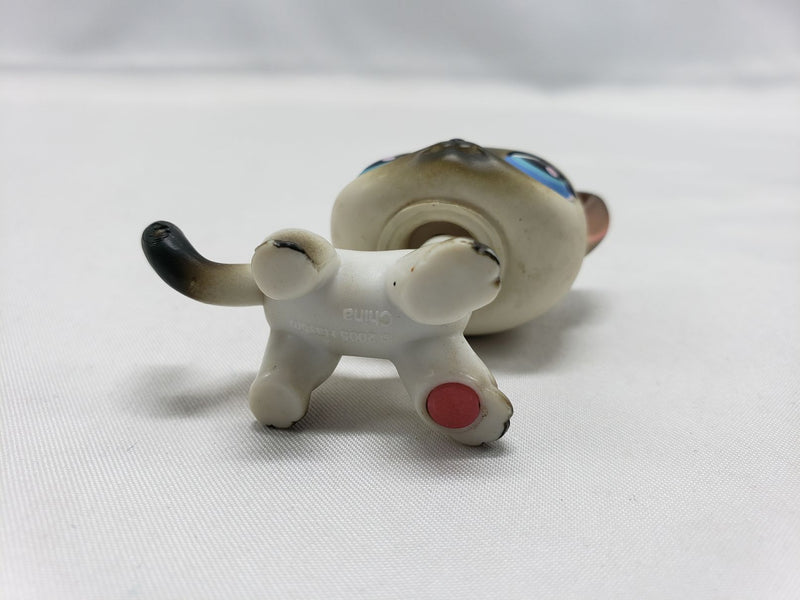 Load image into Gallery viewer, 2005 Littlest Pet Shop #5 SIAMESE Cat Blue Dot Eyes
