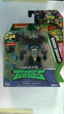 Teenage Mutant Ninja Turtles BARON DRAXUM Rise of the TMNT Action Figure 2018