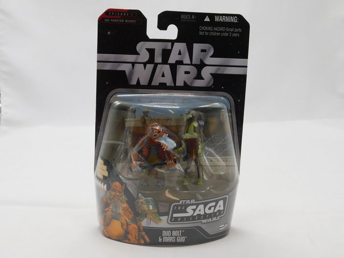 Load image into Gallery viewer, Star Wars The Saga Collection Dud Bolt &amp; Mars Guo Hasbro 2006
