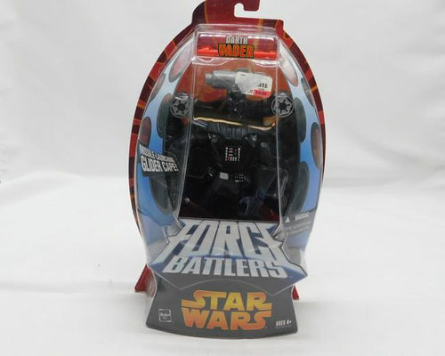 2005 Hasbro Star Wars Force Battlers Darth Vader Glider Cape Action Figure Toy