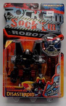 Load image into Gallery viewer, Rock Em Sock Em Robots Robo Tournament Disasteroid 2001 Mattel
