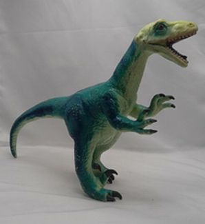 Load image into Gallery viewer, ToySmith DINOSAUR Educational Green Large Toy Figurine Soft Polyester Fiber 13&quot;
